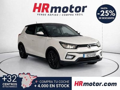 Usado Ssangyong (KGM) Tivoli Limited 128 CV (94 kW) 2018 Blanco SUV