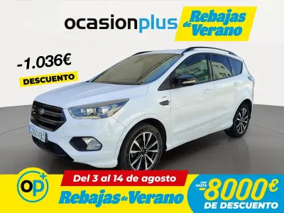 Usado Ford Kuga ST-Line 150 CV (110 kW) 2017 Blanco SUV