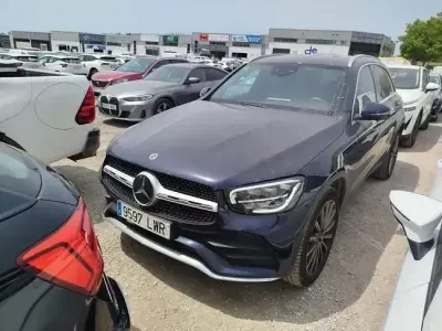 Usado Mercedes GLC220 194 CV (142 kW) 2022 Azul SUV