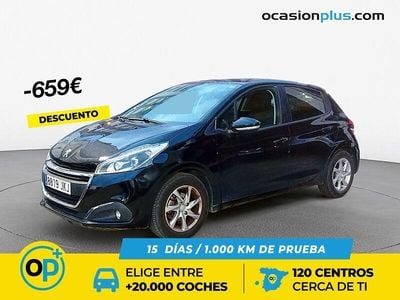 Negro Usado 2015 Peugeot 208 Active Utilitario | 8241 € (Precio justo)