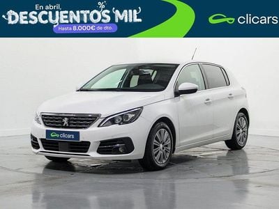 Usado Peugeot 308 Allure 130 CV (95 kW) 2021 Blanco Berlina