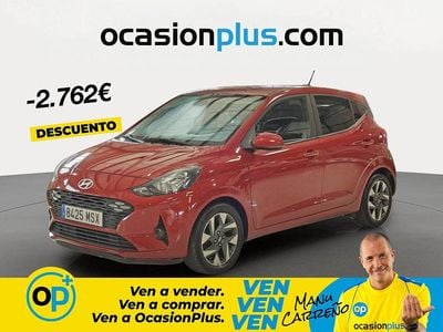 Usado Hyundai i10 63 CV (46 kW) 2024 Rojo Utilitario