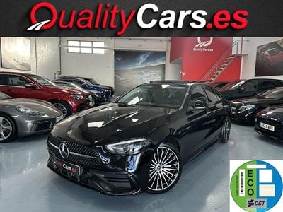 Negro Usado 2023 Mercedes C220 Berlina | 41.900 € (Precio justo)