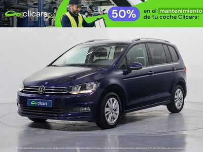 Usado VW Touran Advance 115 CV (84 kW) 2020 Azul Monovolumen
