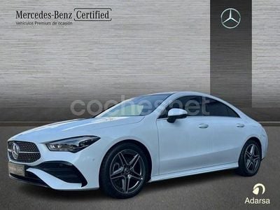 Usado Mercedes CLA200 AMG line 150 CV (110 kW) 2024 Blanco Coupe