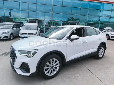 Usado Audi Q3 Sportback 150 CV (110 kW) 2021 Blanco SUV