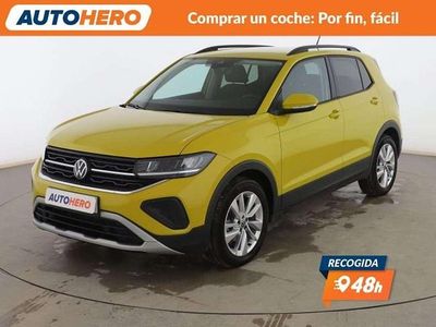 Usado VW T-Cross Life 116 CV (85 kW) 2024 Amarillo SUV
