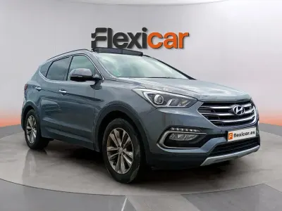 Usado Hyundai Santa Fe 201 HP (147 kW) 2016 Cinzento SUV