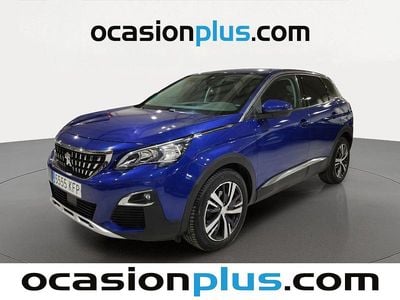 Usado Peugeot 3008 Allure 120 CV (88 kW) 2017 Azul SUV