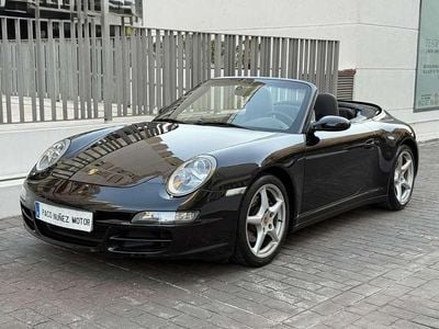 Negro Usado 2008 Porsche 911 Carrera 4 Cabriolet Descapotable | 69.800 €