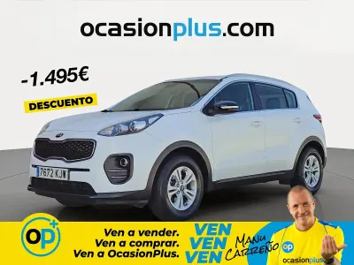 Usado Kia Sportage 115 CV (84 kW) 2018 Blanco SUV