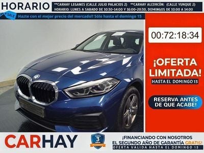 Usado BMW 116 117 CV (86 kW) 2022 Azul Utilitario