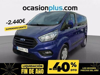 Azul Usado 2022 Ford Transit Custom Trend Familiar | 26.850 € (Un poco caro)