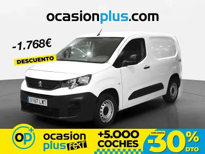 Usado Peugeot Partner 98 CV (72 kW) 2022 Blanco Monovolumen