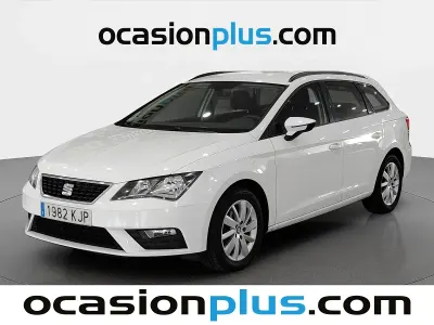 Usado Seat Leon Reference 110 CV (80 kW) 2018 Blanco Monovolumen