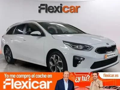 Usado Kia Ceed 136 CV (100 kW) 2021 Blanco Utilitario