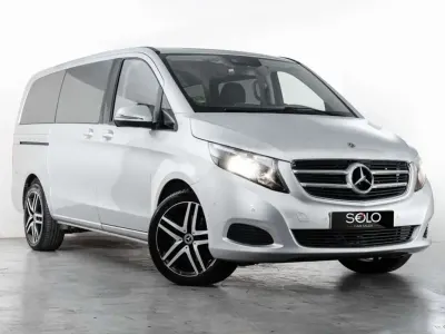 Usado Mercedes V250 Avantgarde 204 CV (150 kW) 2018 Gris / plata Monovolumen