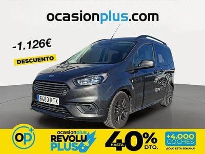 Usado Ford Tourneo Courier Sport 100 CV (73 kW) 2019 Gris Monovolumen