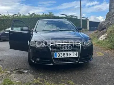 Usado Audi A4 163 CV (119 kW) 2007 Negro Familiar