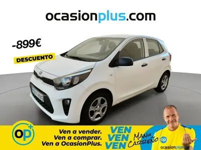Usado Kia Picanto 67 CV (49 kW) 2019 Blanco Utilitario