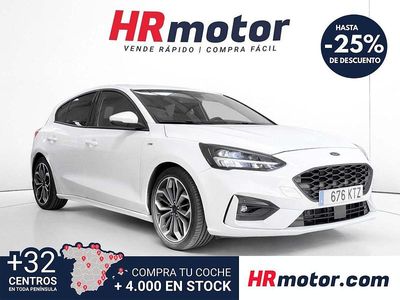 Usado Ford Focus ST-Line 125 CV (91 kW) 2019 Blanco Berlina