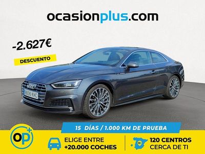 Gris Usado 2018 Audi A5 S-Line Coupe | 28.900 € (Un poco caro)