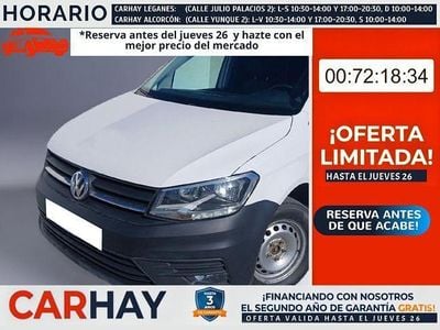 Usado VW Caddy 102 CV (75 kW) 2020 Blanco Monovolumen