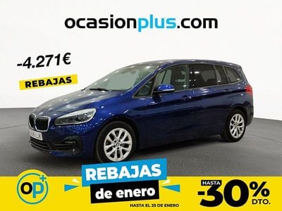 Azul Usado 2020 BMW 218 Gran Tourer Monovolumen | 19.490 € (Precio justo)