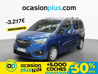 Usado Opel Combo Selective 130 CV (95 kW) 2018 Azul Monovolumen