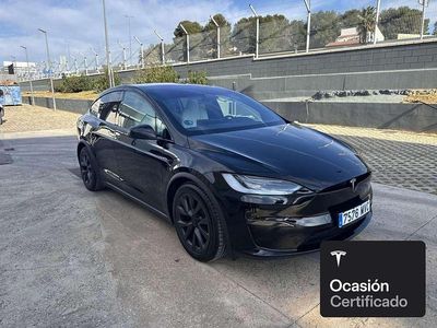 Usado Tesla Model X Long Range AWD 361 kW (492 CV) 2024 Negro SUV