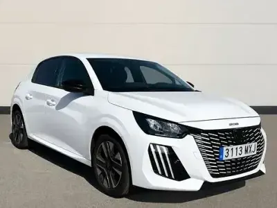 Usado Peugeot 208 Allure 100 CV (73 kW) 2024 Blanco Utilitario