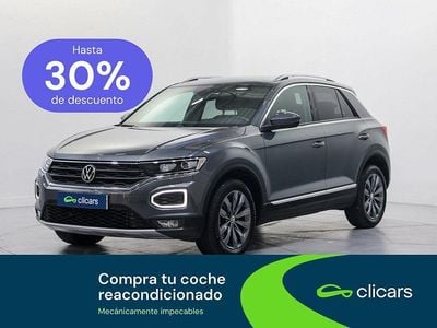 Usado VW T-Roc Sport 150 CV (110 kW) 2022 Gris SUV