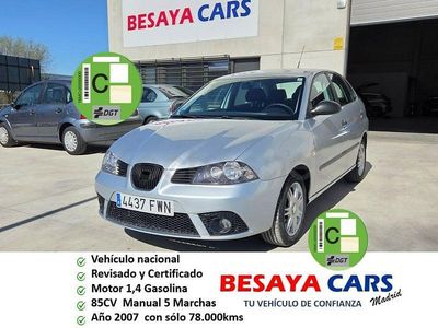 Usado Seat Ibiza 85 CV (62 kW) 2007 Gris / plata Utilitario