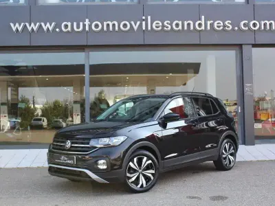 Usado VW T-Cross Advance 110 CV (80 kW) 2023 Negro SUV