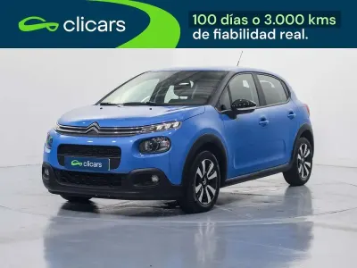 Usado Citroën C3 Feel 110 CV (80 kW) 2019 Azul Utilitario