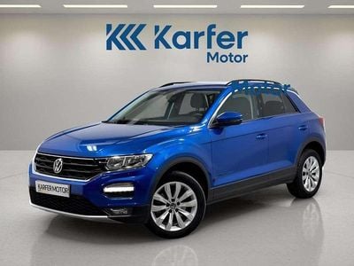 Azul Usado 2021 VW T-Roc Advance SUV | 23.690 € (Precio justo)