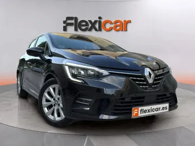 Usado Renault Clio V Techno 100 CV (73 kW) 2022 Negro Berlina