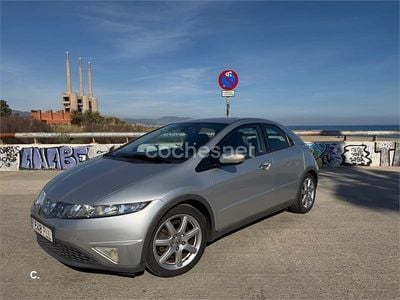 Usado Honda Civic Sport 140 CV (102 kW) 2007 Gris / plata Berlina