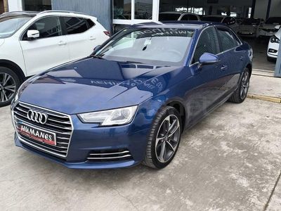 Usado Audi A4 Design 190 CV (139 kW) 2016 Azul Berlina