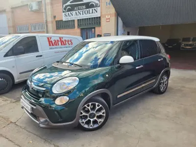 Usado Fiat 500L Cross 120 CV (88 kW) 2017 Verde Monovolumen