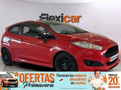 Usado Ford Fiesta 140 CV (102 kW) 2017 Rojo Utilitario
