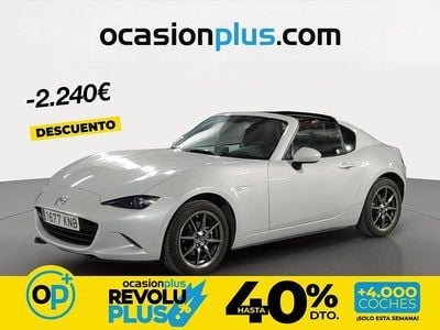 Usado Mazda MX5 131 CV (96 kW) 2018 Blanco Descapotable
