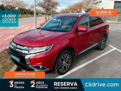 Rojo Usado 2018 Mitsubishi Outlander SUV | 17.290 € (Precio justo)