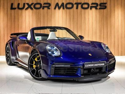Usado Porsche 911 Turbo S Cabriolet 650 CV (478 kW) 2021 Azul Descapotable