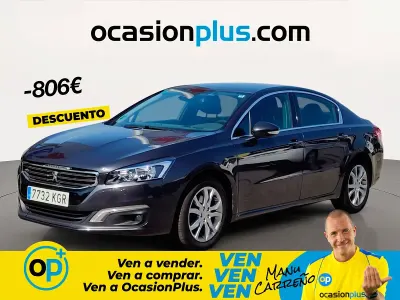 Usado Peugeot 508 Allure 150 CV (110 kW) 2018 Gris / plata Berlina