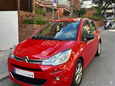 Usado Citroën C3 Live 82 CV (60 kW) 2016 Rojo Berlina