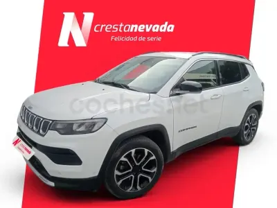 Usado Jeep Compass Limited 130 CV (95 kW) 2021 Blanco SUV