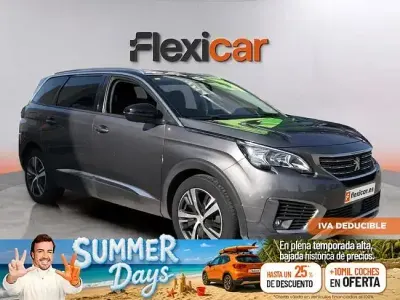 Usado Peugeot 5008 Allure 130 CV (95 kW) 2020 Gris SUV