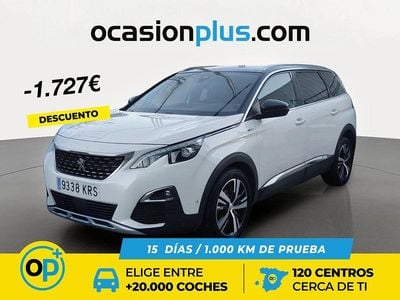 Usado Peugeot 5008 GT-line 130 CV (95 kW) 2018 Blanco Recogida