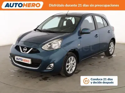Usado Nissan Micra Acenta 80 CV (58 kW) 2017 Azul Utilitario